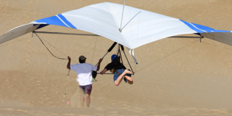10. Take a Hang Gliding Lesson at Jockey’s Ridge