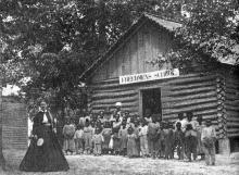 Freedmens Colony Schoolhouse on Roanoke Island