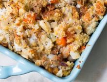 OBX Holiday Menu Ideas: Seafood Stuffing