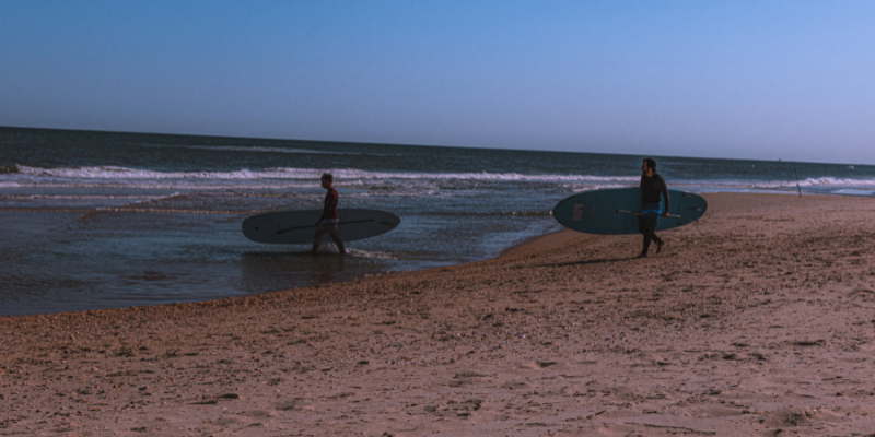 Oceanfront Surfing Hatteras