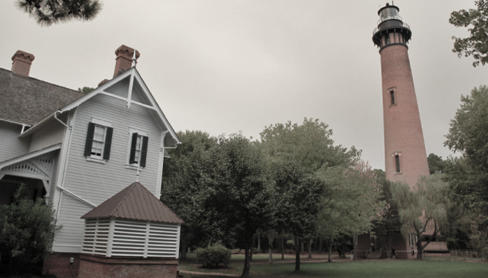 Spooky Places OBX - Currituck Beach Lighthouse Spooky Places OBX - Currituck Beach Lighthouse